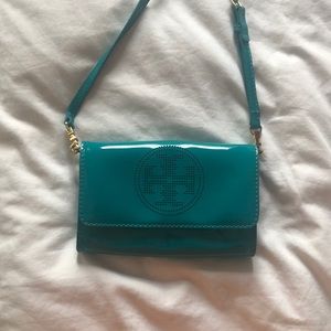 Tory burch Aquamarine cross body